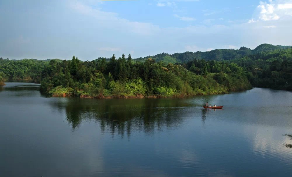 泸州:合江金龙湖 一个值得旅游的地方
