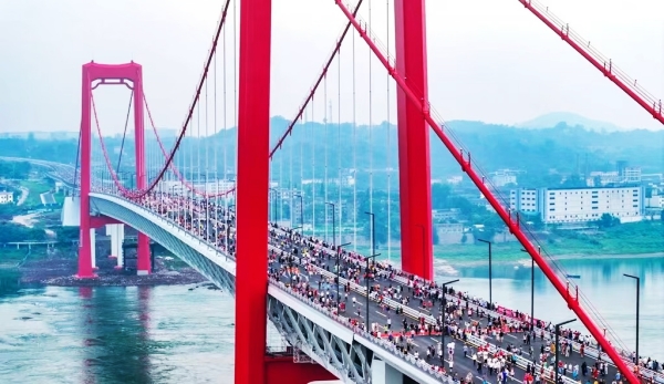 泸州又一座长江大桥——泸州长江二桥建成投用